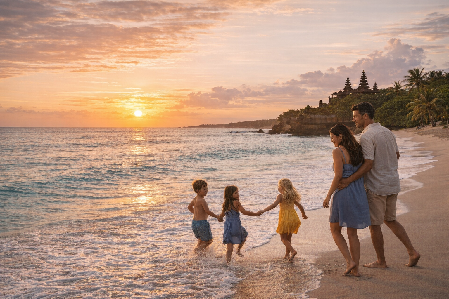Seminyak Bali beach holiday